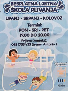 Pridružite nam se u ljetnoj školi plivanja!🐳🩵

Svoje mjesto za besplatnih mjesec dana treninga osigurajte već danas (trener Antonio: 098 173 3433)🐳🩵